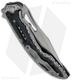 CRKT Ikoma Fossil Frame Lock Knife Black G-10 (3.96" Satin) 5473 8 CRKT Ikoma Fossil Frame Lock Knife Black G-10 (3.96" Satin) 5473 -Blade HQ CRKT Ikoma Fossil Black G 10 Serr 5473 BHQ 51855 jr side