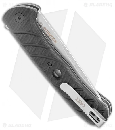 CRKT Intention Spring Assisted Knife Black G-10 (3.5" Stonewash) 7160 5 CRKT Intention Spring Assisted Knife Black G-10 (3.5" Stonewash) 7160 - Image 3