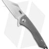 CRKT Jettison Compact Frame Lock Flipper Knife Titanium (2" Stonewash) 6120 -Blade HQ CRKT Jettison Compact FL Ti SW BHQ 34388 jr