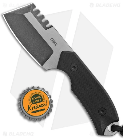 CRKT Jon Graham Razel Compact Fixed Blade Knife Black G-10 (2.32" SW & Brush) 6 CRKT Jon Graham Razel Compact Fixed Blade Knife Black G-10 (2.32" SW & Brush) - Image 4
