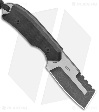 CRKT Jon Graham Razel Compact Fixed Blade Knife Black G-10 (2.32" SW & Brush) 4 CRKT Jon Graham Razel Compact Fixed Blade Knife Black G-10 (2.32" SW & Brush) - Image 2