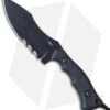 CRKT Kaila Cumings Bugsy Fixed Blade Knife Black G-10 (3.78" Black Veff Serr) -Blade HQ CRKT Kaila Cumings Bugsy Fixed Blade Knife w Veff Serrations Black BHQ 181752 kc 2