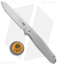 CRKT Ken Onion Facet Frame Lock Spring Assisted Flipper Knife (3.4" Satin) 9 CRKT Ken Onion Facet Frame Lock Spring Assisted Flipper Knife (3.4" Satin) -Blade HQ CRKT Ken Onion Facet FL Reverse Tanto Flipper Satin BHQ 138947 jr bottlecap