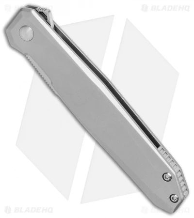 CRKT Ken Onion Facet Frame Lock Spring Assisted Flipper Knife (3.4" Satin) 4 CRKT Ken Onion Facet Frame Lock Spring Assisted Flipper Knife (3.4" Satin) - Image 2