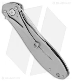 CRKT Ken Onion Large Eros Stainless Steel Frame Lock Knife (2.84" Satin) K456XXP -Blade HQ CRKT Ken Onion Large Eros SS FL Satin 456XXP BHQ 21375 jr side
