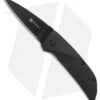 CRKT Koji Hara Ichi Spring Assisted Knife Black (2.5" Black) 1070K -Blade HQ CRKT Koji Hara Ichi black black BHQ 0650 er