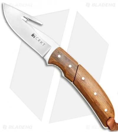 CRKT Kuskokwin Kommer Signature Hunter Fixed Blade Bamboo (3.3" Satin) 2820 3 CRKT Kuskokwin Kommer Signature Hunter Fixed Blade Bamboo (3.3" Satin) 2820