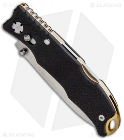 CRKT Lake Laredo 2 Lockback Knife Black G-10 (2.75" Satin Serr) 7264 4 CRKT Lake Laredo 2 Lockback Knife Black G-10 (2.75" Satin Serr) 7264 - Image 2