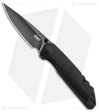 CRKT Lerch Fast Lane OutBurst Assisted Knife Black (3.5 " Black) 7045 3 CRKT Lerch Fast Lane OutBurst Assisted Knife Black (3.5 " Black) 7045