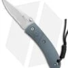 CRKT Lightfoot Urban Shark Liner Lock Knife Gray (2.5" Satin Serr) 2 CRKT Lightfoot Urban Shark Liner Lock Knife Gray (2.5" Satin Serr) -Blade HQ CRKT Lightfoot Urban Shark LL Gray Satin Serr LUS 11 BHQ 75703 jr