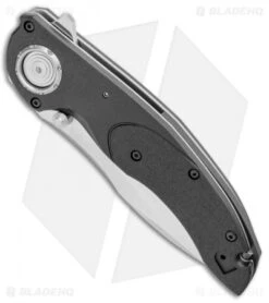 CRKT Linchpin Deadbolt Lock Knife Black G-10 (3.9" Satin) 5405 -Blade HQ CRKT Linchpin Deadbolt Black G 10 Satin 5405 BHQ 103622 jr spine