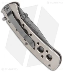 CRKT Long's Peak Liner Lock Knife Alloy (2.8" Bead Blast) 6602N -Blade HQ CRKT Longs Peak LL Alloy BB 6602N BHQ 87020 jr side