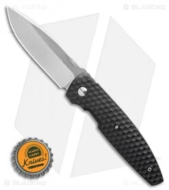 CRKT Lucas Burnley Aux Liner Lock Folding Knife Black (3.25" Satin) 1220 -Blade HQ CRKT Lucas Burnley Aux Liner Lock Folding Knife Black 3.25 Satin 1220 BHQ 51815 LS Bottlecp