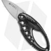 CRKT Lumabiner Liner Lock Knife W/ L.E.D Light (1.6" Bead Blast) -Blade HQ CRKT Lumabiner LED Light BB 9080 BHQ 68535 jr