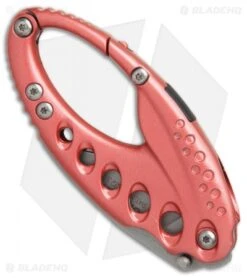 CRKT Lumabiner Pink Liner Lock Knife W/ L.E.D Light (1.6" Bead Blast) 8 CRKT Lumabiner Pink Liner Lock Knife W/ L.E.D Light (1.6" Bead Blast) -Blade HQ CRKT Lumabiner Pink LED light bb BHQ 69069 er side