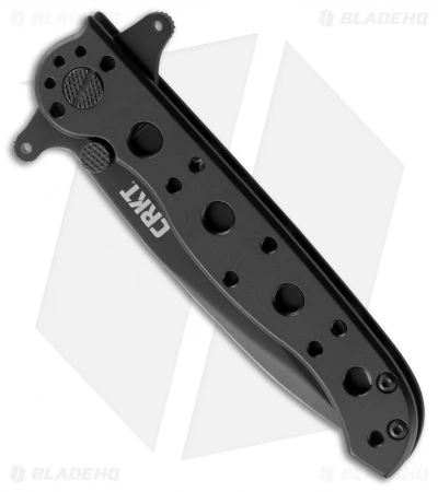 CRKT M21 - 10KSF Liner Lock Folding Knife (3" Black Serr) 4 CRKT M21 - 10KSF Liner Lock Folding Knife (3" Black Serr) - Image 2