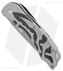 CRKT Lerch Moxie Knife Gray/Black Spring Assisted (3.29" Grey Plain) 1102 -Blade HQ CRKT Merch Moxie Gray Black SA Grey Plain 1102 BHQ 18527 jr spine