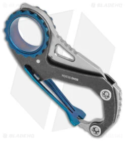 CRKT Mike Bond Compano Sheepsfoot Slip Joint Knife Carabiner (1.44" Satin) -Blade HQ CRKT Mike Bond Compano Sheepsfootf SJ Carabiner Satin BHQ 145867 jr side