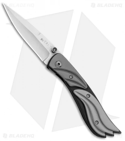 CRKT Montana Gentleman's Liner Lock Knife (2.6" Satin) 7402SK 3 CRKT Montana Gentleman's Liner Lock Knife (2.6" Satin) 7402SK