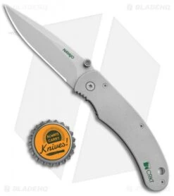 CRKT Navajo Liner Lock Knife Stainless Steel (3" Bead Blast) 6002 9 CRKT Navajo Liner Lock Knife Stainless Steel (3" Bead Blast) 6002 -Blade HQ CRKT Navajo LL SS BB 6002 BHQ 74568 jr bottlecap