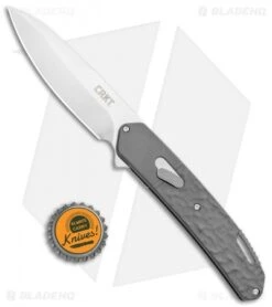CRKT Onion Bona Fide Liner Lock Knife Gray Aluminum (3.5" Satin) K540GXP 9 CRKT Onion Bona Fide Liner Lock Knife Gray Aluminum (3.5" Satin) K540GXP -Blade HQ CRKT Onion Bone Fide LL Gray Aluminum Satin K540GXP BHQ 119385 jr bottlecap