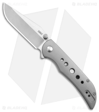 CRKT Oxcart Frame Lock Assisted Knife Stainless Steel (3.05" Satin) 6135 3 CRKT Oxcart Frame Lock Assisted Knife Stainless Steel (3.05" Satin) 6135