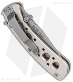 CRKT Pike's Peak Liner Lock Knife Alloy (2.3" Bead Blast) 6601N -Blade HQ CRKT Pikes Peak LL Alloy BB 6601N BHQ 87019 jr side