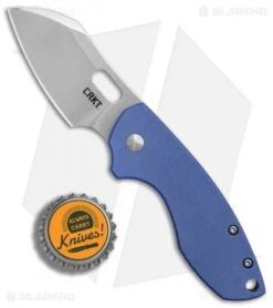CRKT Pilar Frame Lock Knife Blue G-10 (2.4" Satin) 5311GB 14 CRKT Pilar Frame Lock Knife Blue G-10 (2.4" Satin) 5311GB -Blade HQ CRKT Pilar Blue G10 satin BHQ 84146 er bottlecap