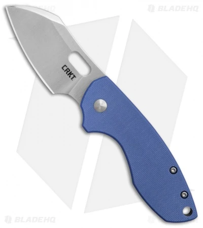 CRKT Pilar Frame Lock Knife Blue G-10 (2.4" Satin) 5311GB 3 CRKT Pilar Frame Lock Knife Blue G-10 (2.4" Satin) 5311GB