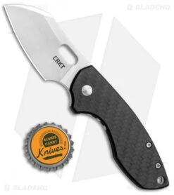 CRKT Pilar Frame Lock Knife Carbon Fiber (2.4" S35VN Satin) 5311CF2 -Blade HQ CRKT Pilar FL CF Satin 5311CF BHQ 84416 jr bottlecap