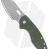CRKT Pilar Exclusive Frame Lock Knife Green Micarta (2.4" Stonewash D2) -Blade HQ CRKT Pilar FL Green Micarta SW D2 BHQ 113628 jr