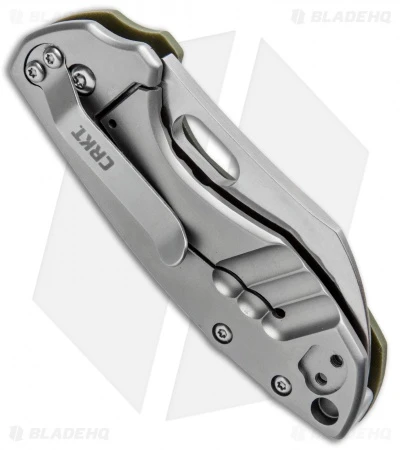 CRKT Pilar Frame Lock Knife OD Green G-10 (2.4" Satin D2) 5311D2D 5 CRKT Pilar Frame Lock Knife OD Green G-10 (2.4" Satin D2) 5311D2D - Image 3