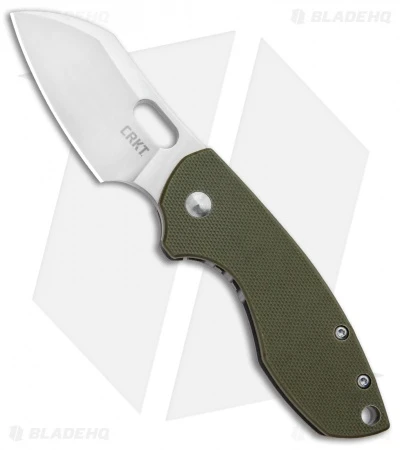 CRKT Pilar Frame Lock Knife OD Green G-10 (2.4" Satin D2) 5311D2D 3 CRKT Pilar Frame Lock Knife OD Green G-10 (2.4" Satin D2) 5311D2D
