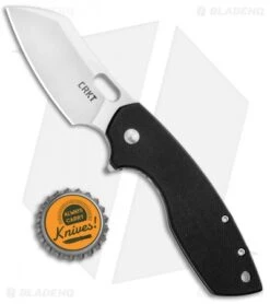 CRKT Pilar Large Frame Lock Flipper Knife Black G-10 (2.62" Satin) 5315G -Blade HQ CRKT Pilar Large FL Black G 10 Satin 5315G BHQ 92280 jr bottlecap