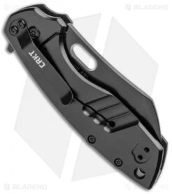 CRKT Pilar Large Frame Lock Flipper Knife Black G-10 (2.62" Black D2) 5315GKD2 -Blade HQ CRKT Pilar Large FL Flipper Black G 10 Black D2 5315GKD2 BHQ 92293 jr side