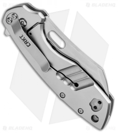 CRKT Pilar Large Frame Lock Flipper Knife Stainless Steel (2.62" Satin) 5315 5 CRKT Pilar Large Frame Lock Flipper Knife Stainless Steel (2.62" Satin) 5315 - Image 3