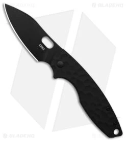 CRKT Pilar III Frame Lock Knife Hammered Texture Black G-10 (2.97" Black)