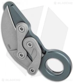 CRKT Provoke Compact Kinematic Morphing Karambit Folding Knife (2.4" Black) 4045 -Blade HQ CRKT Provoke Compact Kinematic Morphing Karambit Folding Knife Black 4045 BHQ 126212 jr side