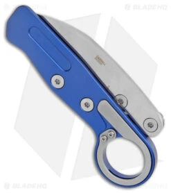 CRKT Provoke EDC Kinematic Morphing Karambit Blue Aluminum (2.56" SW) -Blade HQ CRKT Provoke EDC Kinematic Morphing Karambit Blue Aluminum SW BHQ 178651 jr spine