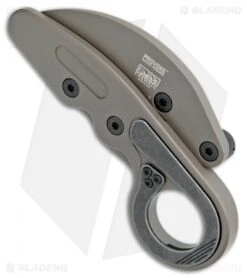 CRKT Provoke "Earth" Kinematic Morphing Karambit Folding Knife (2.4" Brown) 10 CRKT Provoke "Earth" Kinematic Morphing Karambit Folding Knife (2.4" Brown) -Blade HQ CRKT Provoke Earth Kinematic Morphing Karambit Brown 4040E BHQ 102503 jr spine