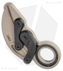 CRKT Provoke Kinematic Morphing Karambit Folding Knife (2.4" Desert Sand) -Blade HQ CRKT Provoke Kinematic Morphing Karambit Folding Knife 2.4in Desert Sand 4040DS BHQ 113912 LS Side