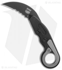 CRKT Provoke Kinematic Morphing Karambit Folding Knife (2.4" Serr) 4040V 8 CRKT Provoke Kinematic Morphing Karambit Folding Knife (2.4" Serr) 4040V -Blade HQ CRKT Provoke Kinematic Morphing Karambit Serr 4040V BHQ 103620 jr left
