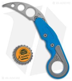 CRKT Provoke Trainer Kinematic Morphing Karambit Blue (2.48" SW) -Blade HQ CRKT Provoke Trainer Kinematic Morphing Karambit Blue SW BHQ 178652 jr bottlecap