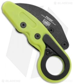 CRKT Provoke Zap Kinematic Morphing Karambit Folding Knife (2.4" Black) 4041G -Blade HQ CRKT Provoke Zap Kinematic Morphing Karambit Black BHQ 119339 jr side