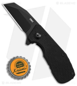 CRKT Graham Razelcliffe Frame Lock Knife Black G-10 (2.4" Black) -Blade HQ CRKT Razelcliffe Black G10 Black Black BHQ 140695 td size