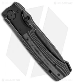 CRKT Ruger Knives All-Cylinders +P Liner Lock Knife G-10 (5" Black SW) R2003K -Blade HQ CRKT Ruger All Cylinders P LL G 10 Black SW R2003K BHQ 52576 jr side