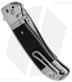 CRKT Ruger Knives Hollow-Point Frame Lock Knife (3.125" Satin) R2302 -Blade HQ CRKT Ruger Hollow Point R2302 BHQ 52578 jr side 2