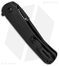 CRKT Ruger Knives Lerch RTD Liner Lock Knife (3.67" Black) R4801K -Blade HQ CRKT Ruger Knives Lerch RTD LL Black R4801K BHQ 76848 jr side