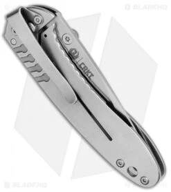 CRKT Ruger Knives Lerch Over-Bore Frame Lock Knife (2.95" Stonewash) R2801 -Blade HQ CRKT Ruger Lerch Over Bore FL SW R2801 BHQ 76851 jr side