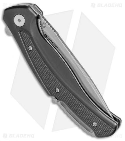 CRKT Ruger Knives Windage Liner Lock Knife Black Aluminum (3.78" SW) R2401 5 CRKT Ruger Knives Windage Liner Lock Knife Black Aluminum (3.78" SW) R2401 - Image 3